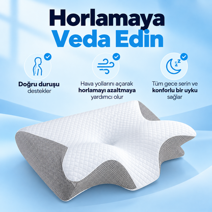 Uyku Pozisyonunuzu Düzelterek Horlamayı Susturan Yastık